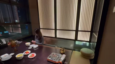 日料店里的第一次！
